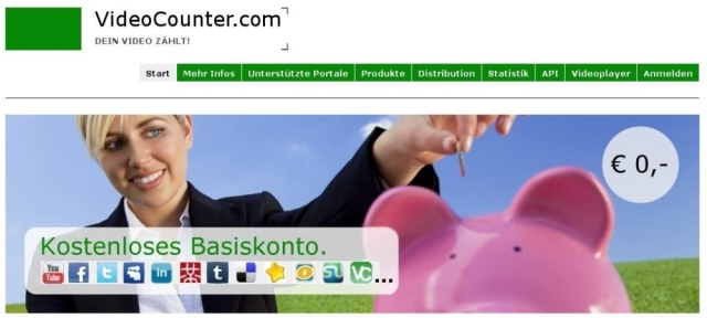 VideoCounter.com startet kostenlose Version für Viral Clip Seeding auf Social-Media- und Videoportal
