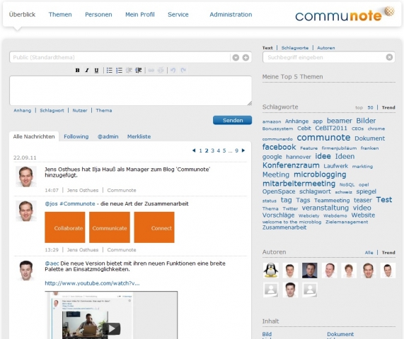 Communote Enterprise Microblogging Communote Enterprise Microblogging