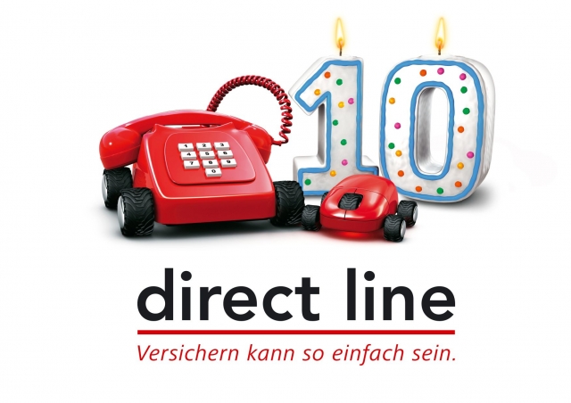 10 Jahre Direct Line in Deutschland 10 Jahre Direct Line in Deutschland