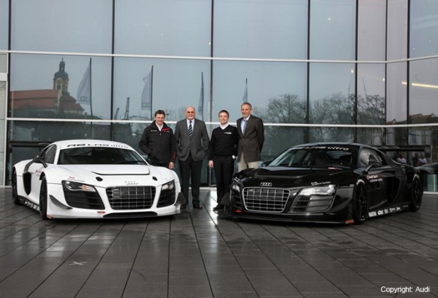 Fahrzeugübergabe Audi R8 LMS ultra Fahrzeugübergabe Audi R8 LMS ultra