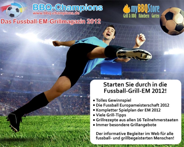 Das Fussball-EM-Grillmagazin 2012 Das Fussball-EM-Grillmagazin 2012