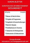Europäische Informationsbrief Gesundheit Europäische Informationsbrief Gesundheit