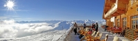 Terrasse der Kristallhütte Terrasse der Kristallhütte