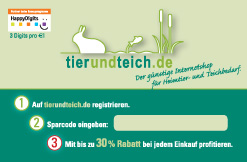 Mit der Sparcodekarte kann der Kunde sparen und der Verteiler bekommt eine Provision.