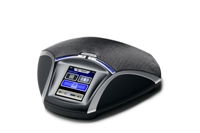 Das Konftel 55W verfügt über Anschlüsse für Tisch- und Mobiltelefone sowie USB und Bluetooth. Das Konftel 55W verfügt über Anschlüsse für Tisch- und Mobiltelefone sowie USB und Bluetooth.