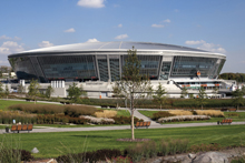 Donbass Arena in Dontetsk Donbass Arena in Dontetsk