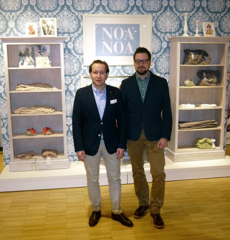 Peter-Alexander Hegedüsch, der Leiter der Kaufwelt Baur, und Bernd Titius, Ein- und Verkaufsleiter, Peter-Alexander Hegedüsch, der Leiter der Kaufwelt Baur, und Bernd Titius, Ein- und Verkaufsleiter,
