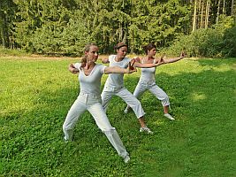 Qi-Gong im Freien Qi-Gong im Freien