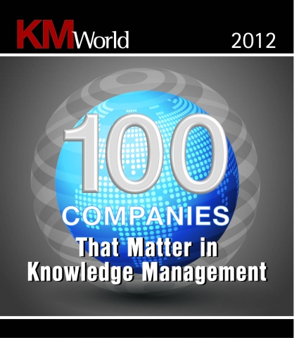 KMWorld 2012 Logo