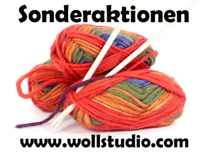 Sonderaktionen im www.Wollstudio.com