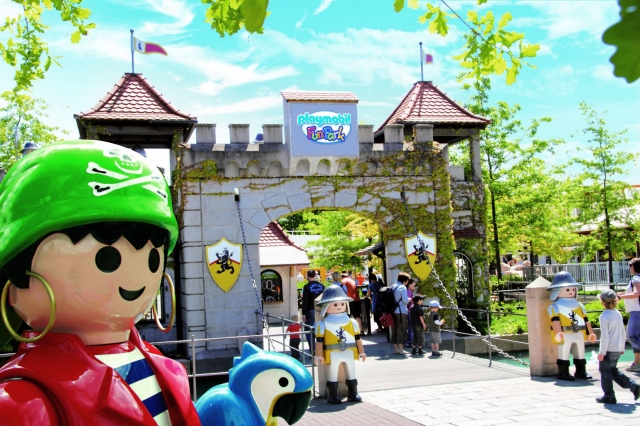 Freizeitpark Kinder: Der Playmobil-FunPark lässt Kinderherzen höherschlagen.