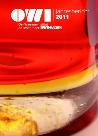 Der Jahresbericht des OWI Oel-Waerme-Instituts informiertüber Projekte aus Forschung und Entwicklung Der Jahresbericht des OWI Oel-Waerme-Instituts informiertüber Projekte aus Forschung und Entwicklung
