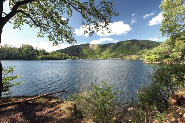 Blick auf den Hohenwarte Stausee; Bild: Alexander Kreher Blick auf den Hohenwarte Stausee; Bild: Alexander Kreher