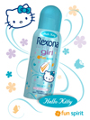 Rexona girl hello kitty Rexona girl hello kitty