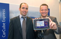 Wim Maes und Carsten Holtrup präsentieren auf der IAA neuen CarCube Express Wim Maes und Carsten Holtrup präsentieren auf der IAA neuen CarCube Express