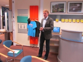 Ulrich Biermann bei seinem Vortrag