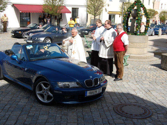 Z3 Roadster Fahrzeugweihe in Schoenberg Z3 Roadster Fahrzeugweihe in Schoenberg