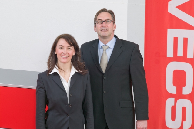 Katrin Wenzler und Josef Bailer, Marvecs-Geschäftsführer
