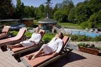 Kurorte Sachsen: Von der Terrasse des