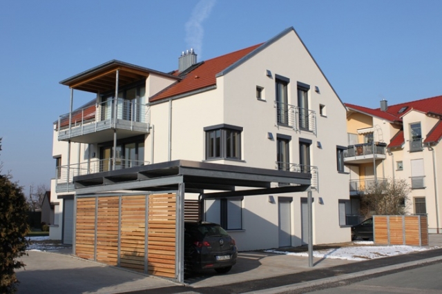 Das mittlere der drei Eigentumswohnungen im Bad Staffelsteiner Sentinel-Haus ist noch frei.