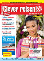 Clever reisen! 4/08 ab dem 8.10.2008 am Kiosk! Clever reisen! 4/08 ab dem 8.10.2008 am Kiosk!