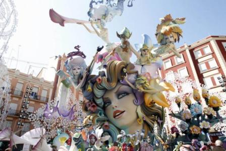 Fallas in Valencia