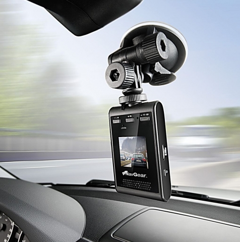 NavGear HD-DVR-Autokamera MDV-2280.GPS mit TFT&GPS-Empfänger