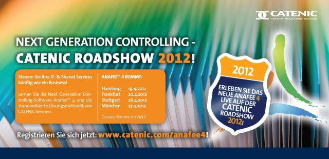 Anafee 4 kommt! - Mehr Informationen zur Catenic Roadshow unter www.catenic.com/Anafee4 Anafee 4 kommt! - Mehr Informationen zur Catenic Roadshow unter www.catenic.com/Anafee4