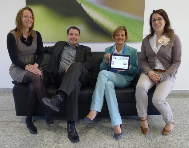 Die Baur-Personalexperten Daniela Fischer, Michael Krato, Sabine Kratochwil und Irina Kräußlich (von