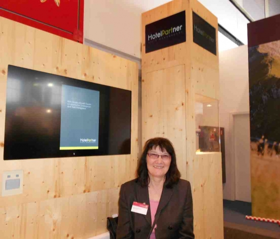 Petra Lindemann, verantwortlich für den Deutschlandvertrieb der HotelPartner GmbH