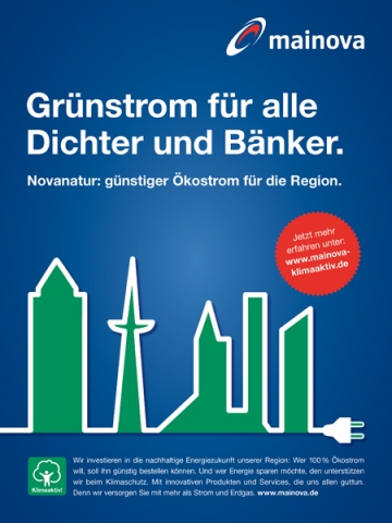 Naturstrom-Kampagne von Huth + Wenzel für Mainova