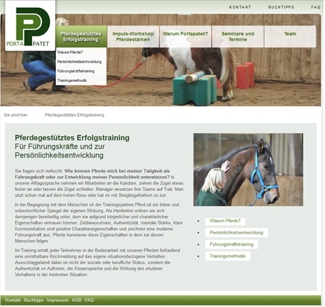 Neue Homepage: www.portapatet.de Neue Homepage: www.portapatet.de