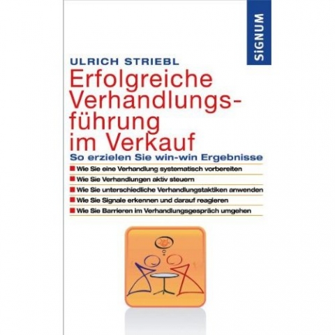 Verhandlungsexperte Dr. Ulrich Striebl: Autor Verhandlungsexperte Dr. Ulrich Striebl: Autor