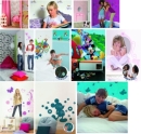 Fettes Design für coole Kids: Effekt-Tapeten von Decofun.