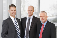 Vorstand der SEVEN PRINCIPLES AG (von links): Kai Höhmann, Jens Harig und Ulrich Trinkaus Vorstand der SEVEN PRINCIPLES AG (von links): Kai Höhmann, Jens Harig und Ulrich Trinkaus
