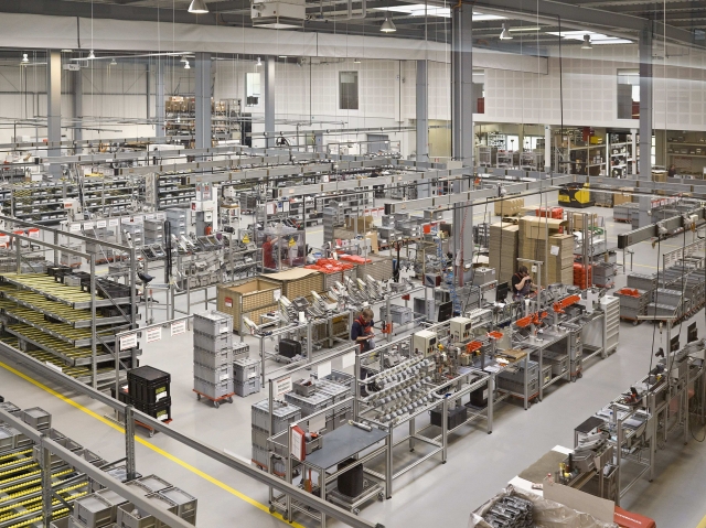 Werkshalle bei Rothenberger Werkshalle bei Rothenberger