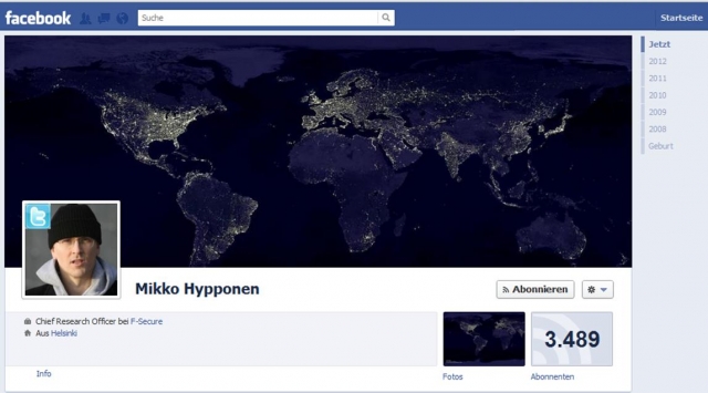 Facebook Timeline Facebook Timeline