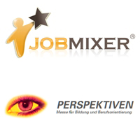 Logos JOBMIXER.com & PERSPEKTIVEN Magdeburg Logos JOBMIXER.com & PERSPEKTIVEN Magdeburg