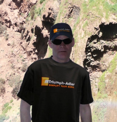 Torsten Bätz auf Triumph-Tour in Marokko