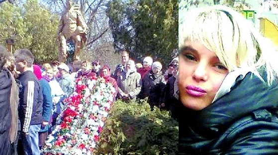 Oksana Makar wie eine Prinzessin beerdigt