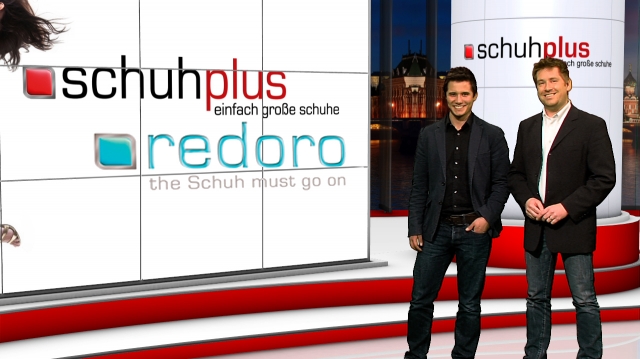 Freuen sichüber den neuen Webshop redoro.de: Geschäftsführer Kay Zimmer (r.) und Schnittstellen-Mana