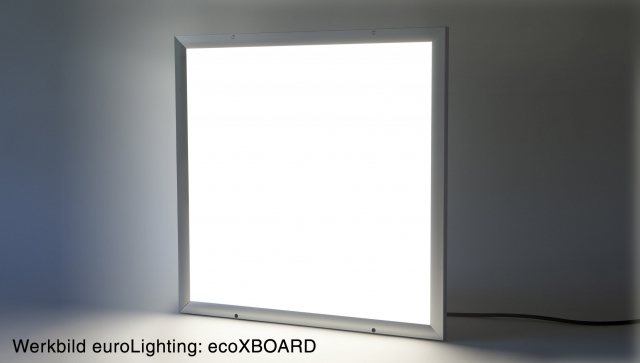 LED-Flächenleuchte ECOXBOARD von euroLighting LED-Flächenleuchte ECOXBOARD von euroLighting