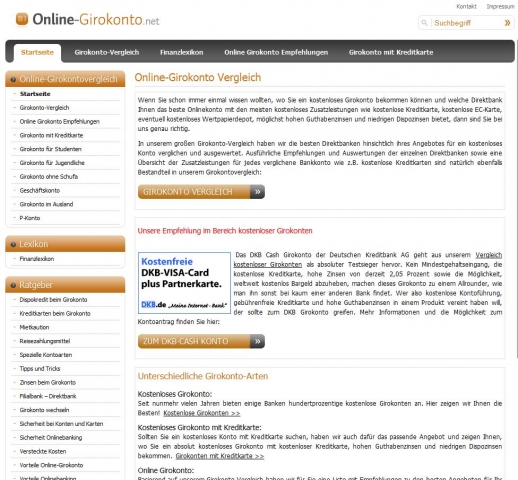 Online-Girokonto.net - 1822direkt im Vergleich Online-Girokonto.net - 1822direkt im Vergleich