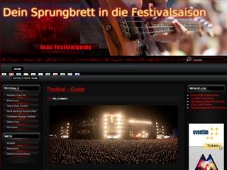 Layout von inas-festivalguide.de Layout von inas-festivalguide.de