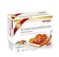 Krön’ dir deinen Tag – das ist möglich mit der neuen Schnitzelkrönung von apetito Krön’ dir deinen Tag – das ist möglich mit der neuen Schnitzelkrönung von apetito