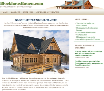 Blockhaus Bauen