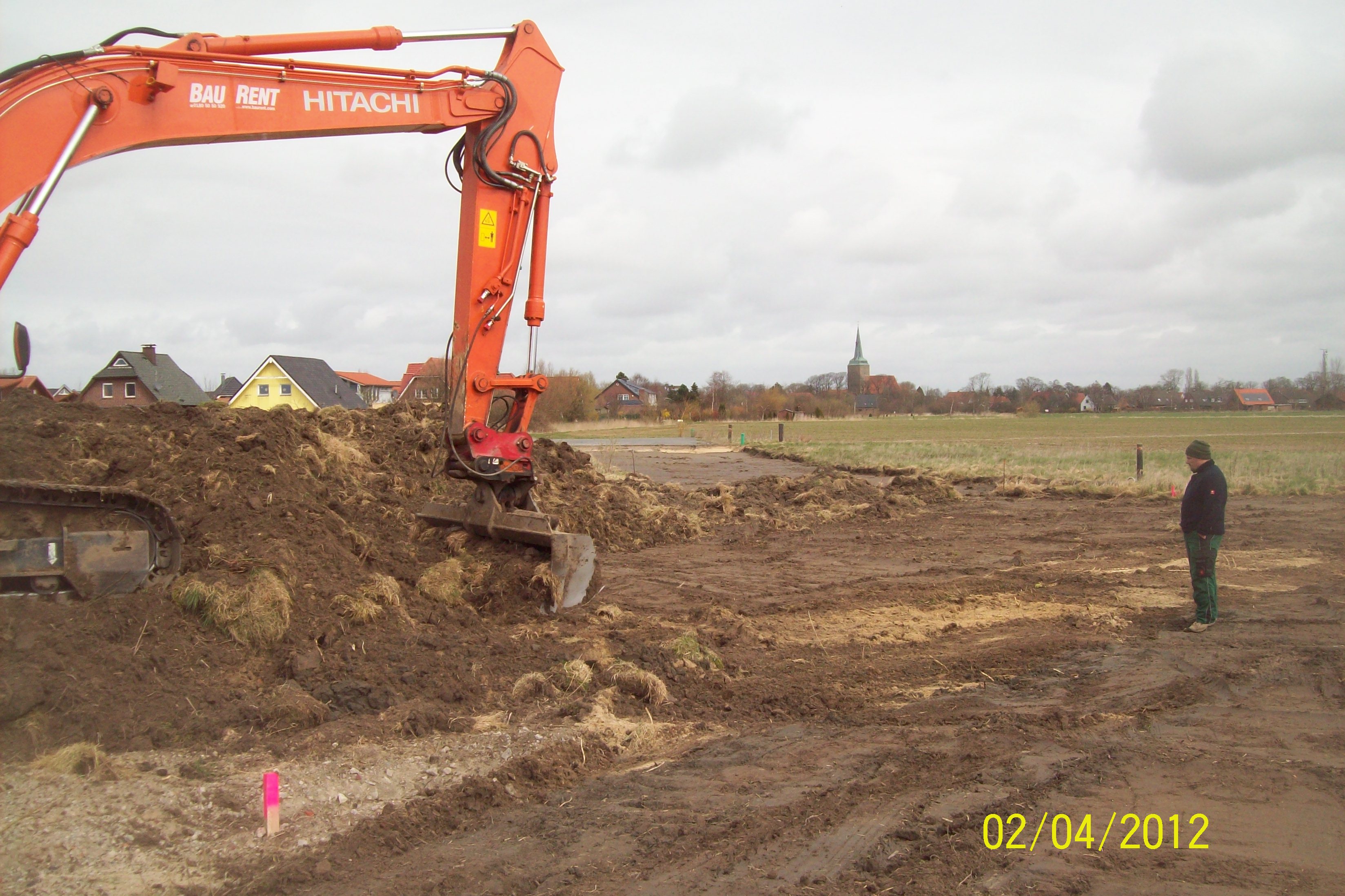 In Wremen rollen die Bagger