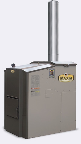 Die Pellets Heizanlage für den Außenbereich MAXIM 125 Die Pellets Heizanlage für den Außenbereich MAXIM 125