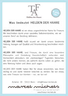 Friseur Bonn - Marcel Michels - Helden der Haare