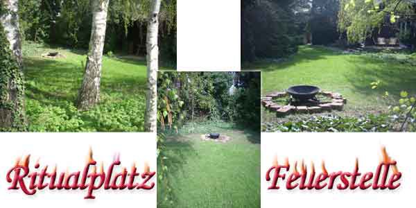 Grillplatz, Feuerstelle, Ritualplatz in Wien, Seminarzentrum Metamorphosys